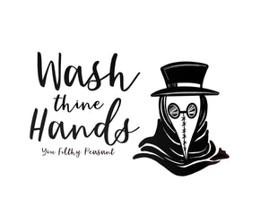 Digital Download of Wash Thine Hands - Sign Series