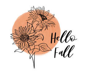 Digital Download of Hello Fall - Sign Series